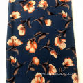 Flower Design Rayon Crepe Print Fabric